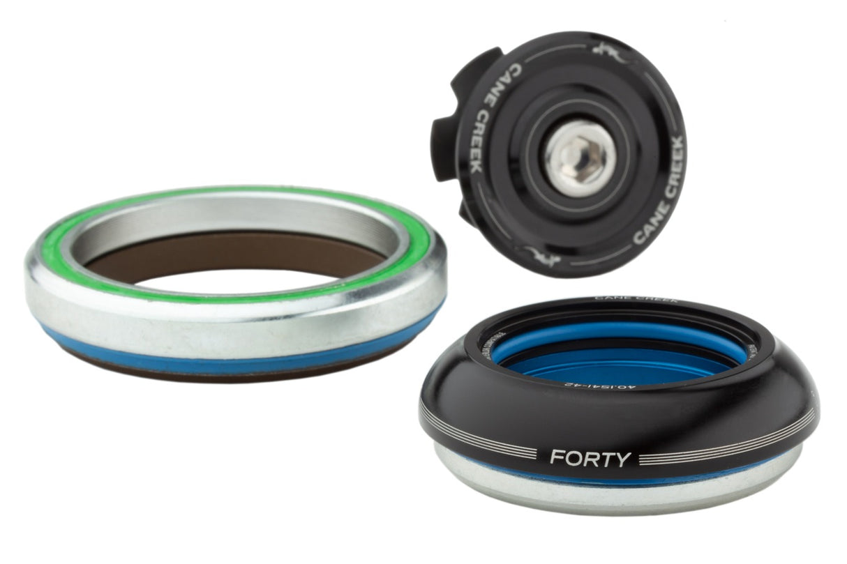 Cane Creek 40 Series Headset - Tapered Assembly Is41 - 28.6 - H9 - Is52/40 - Black (baa0741k)