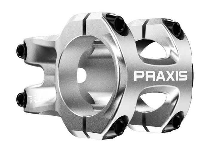 Praxis Stem - Turn 35mm Bar - 32mm Length - Silver