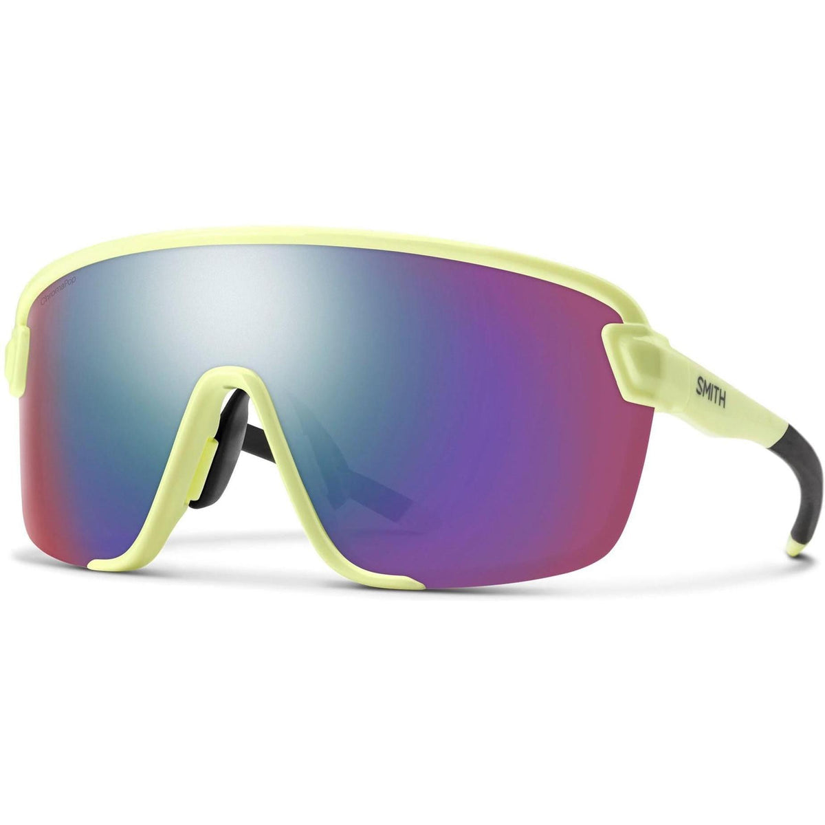 Smith Sunglasses - Bobcat - Lichen - Chromapop Violet Mirror - Plus Bonus Clear