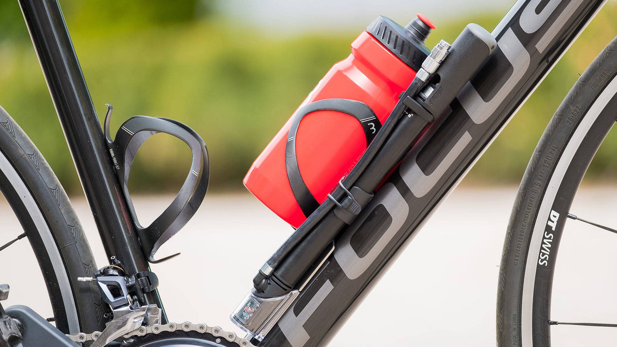 Bbb Pump - Traveller Telescopic With Foldable Foot & Pressure Gauge (bmp-53)