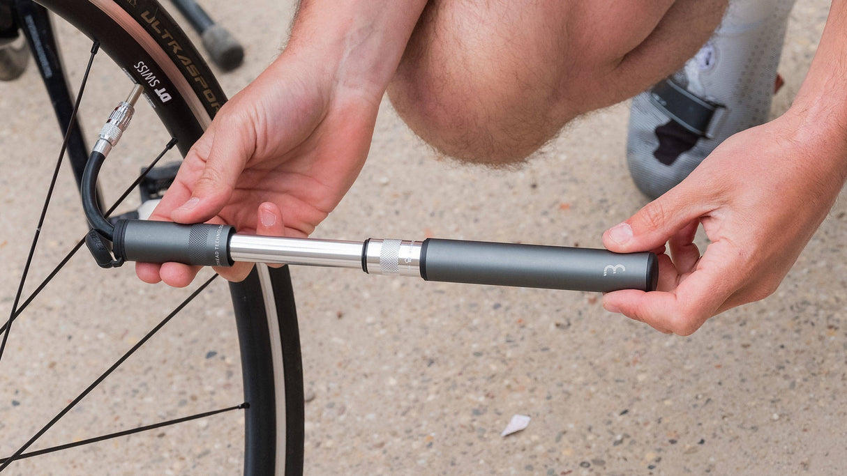 Bbb Pump - Samurai Telescpopic Alloy 210mm Grey (bmp-50)