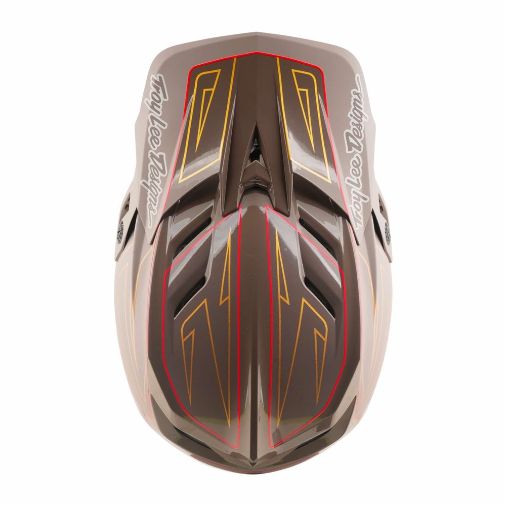 Tld 26.2 D4 Poly Full Face Helmet Mips - Shadow Pro Timber - Med / Lge