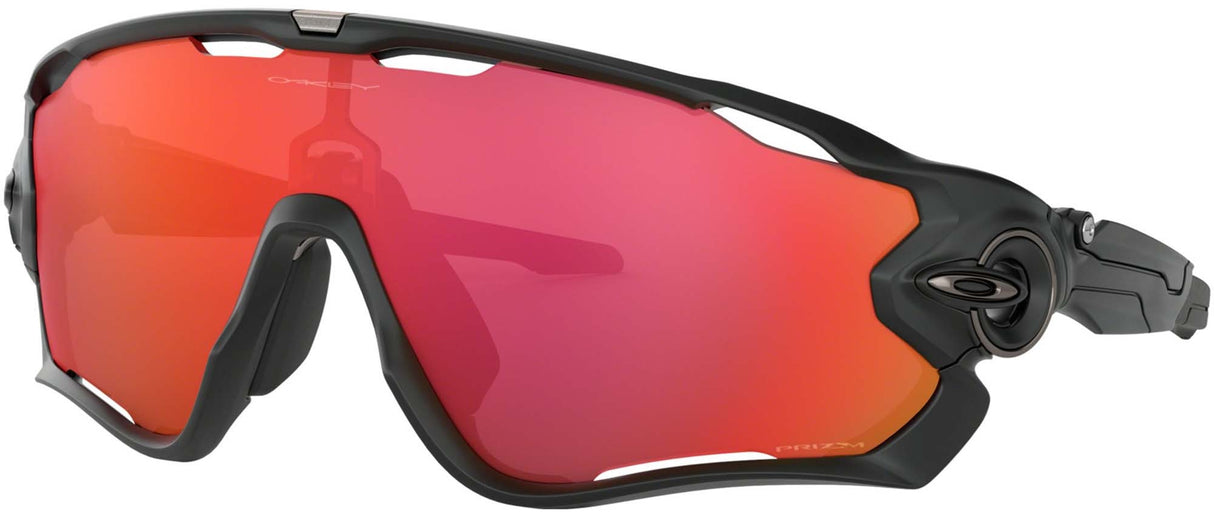 Oakley Sunglasses Jawbreaker Matte Black W/ Prizm Trail Torch