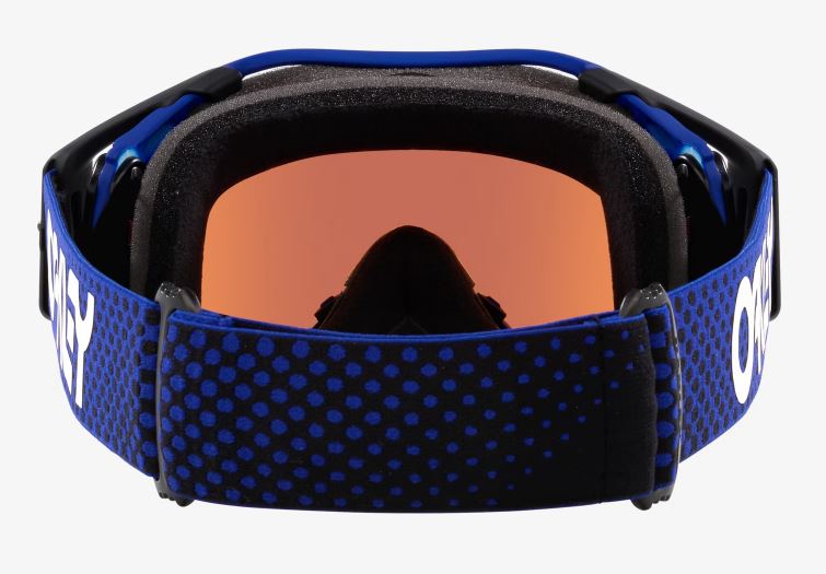 Oakley Goggles Airbrake Mx Moto Blue W/ Prism Mx Sapphire