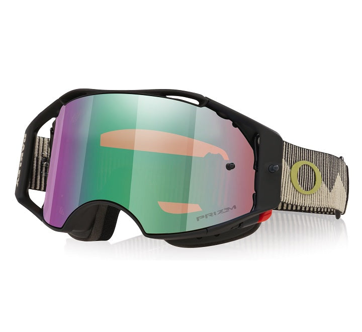 Oakley Goggles Airbrake Mtb Black Mist W/prizm Jade