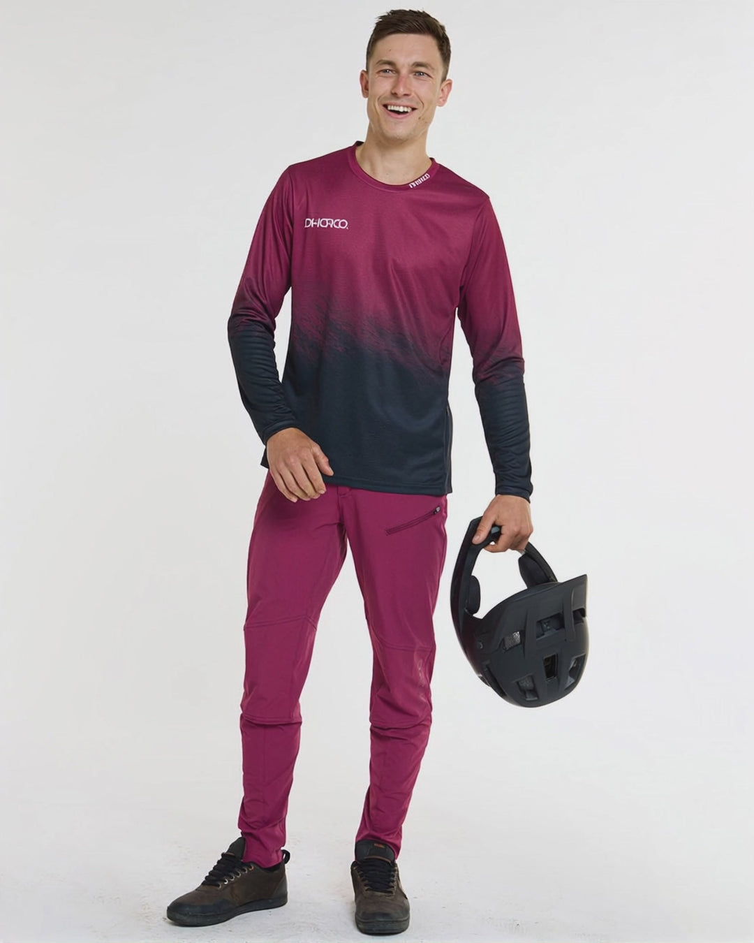 Dharco Mens Gravity Jersey | Malbec