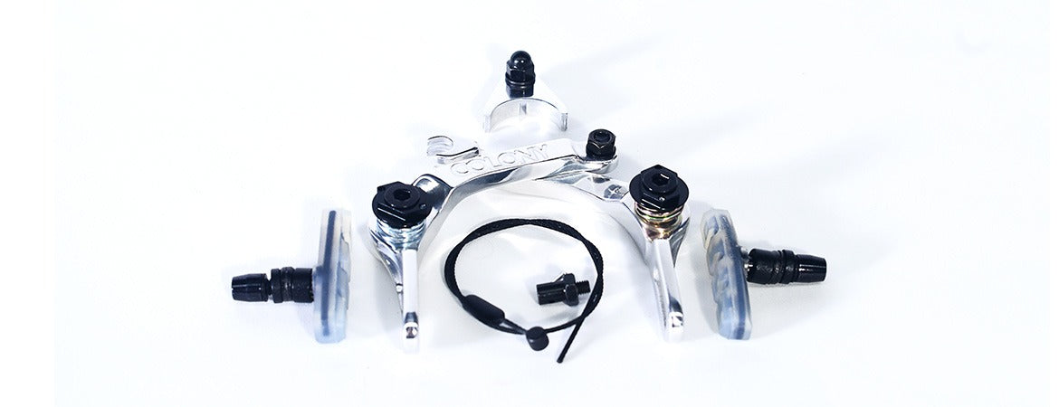Colony Bmx U-brakes - Bretheren - Polished Silver
