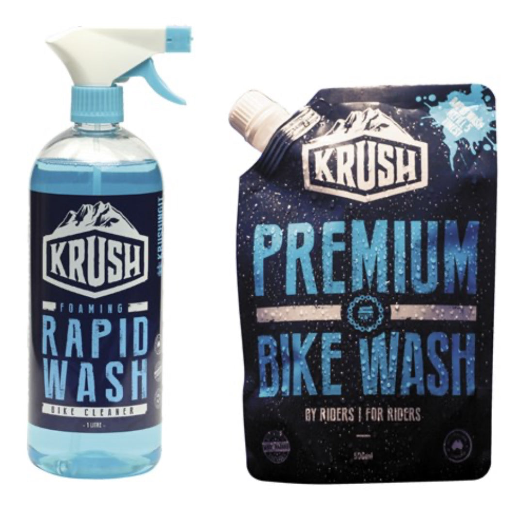 Krush Multi Pack - Wash & Refill - 1L Rapid Wash + 500ml Refill Concentrate