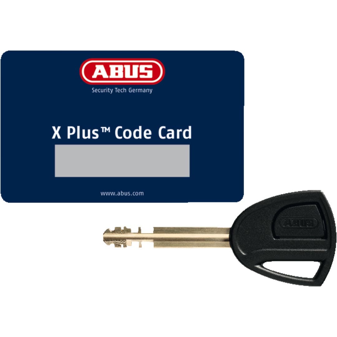 Abus Bordo 6000k - 120cm Sh Black 120cm Key