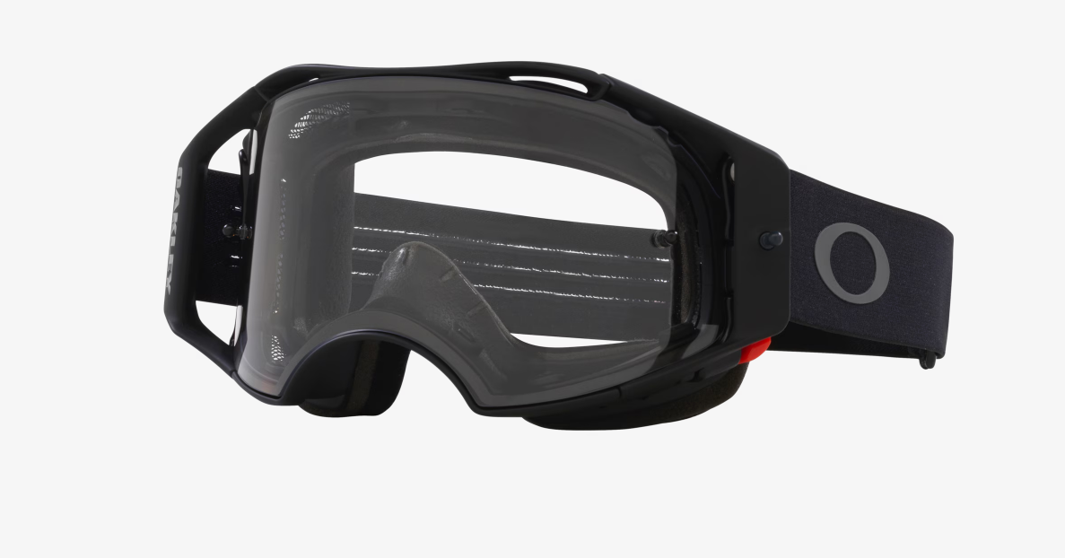 Oakley Goggles Airbrake Mtb Black Gunmetal W/clear