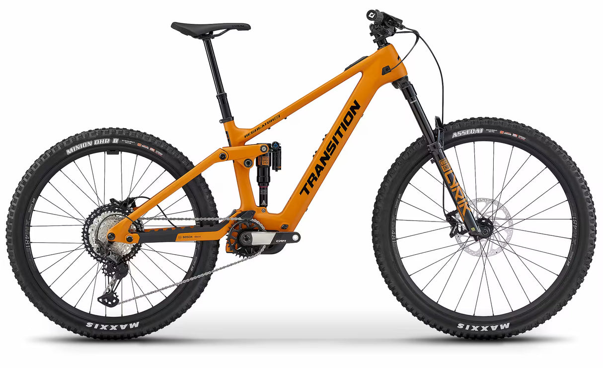 Transition 2025 Regulator Bosch Perf SX - Carbon E-bike - Complete Xt - Madrone Gold