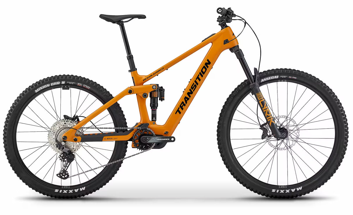 Transition 2025 Regulator Bosch Perf SX - Carbon E-bike - Complete Deore - Madrone Gold