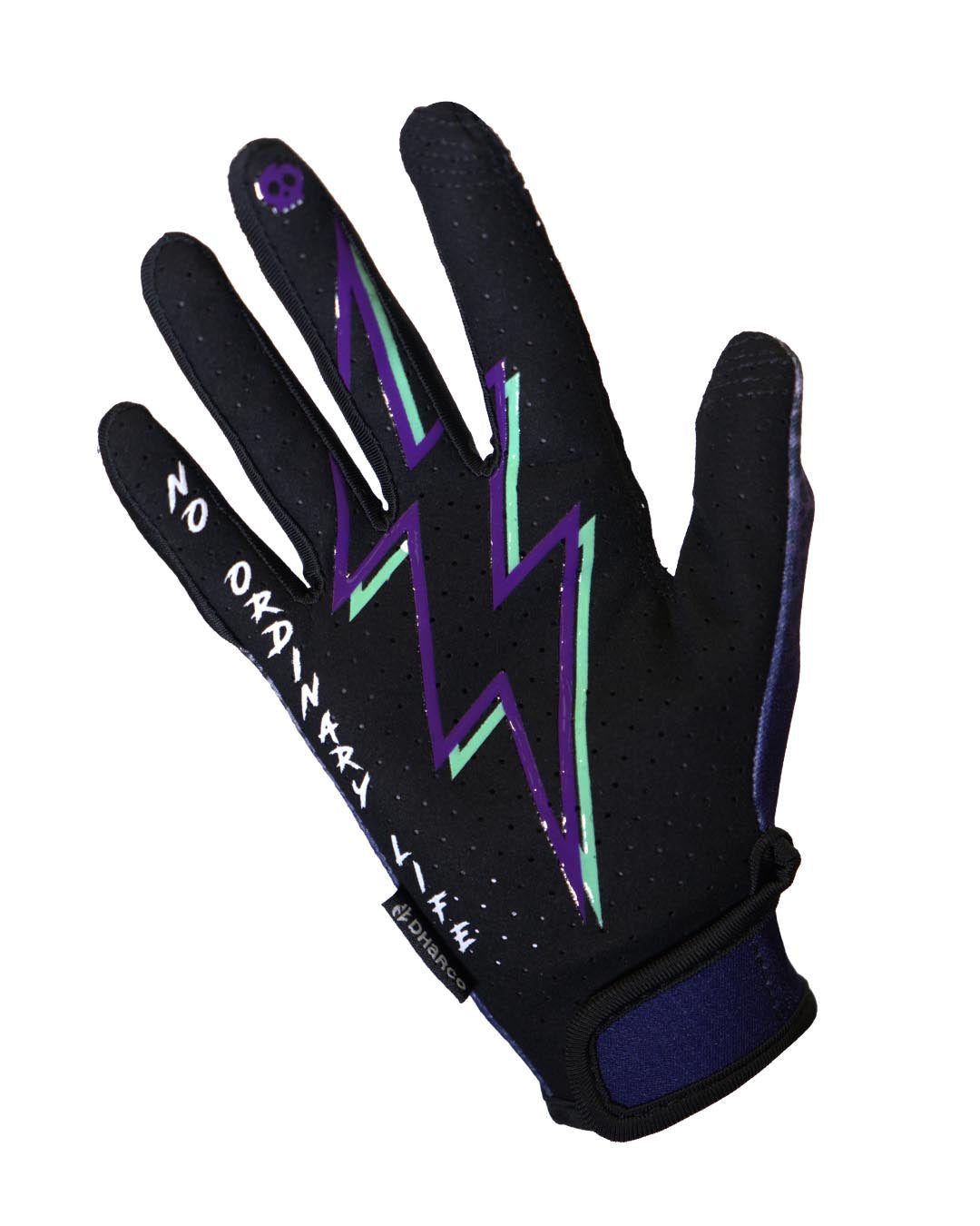 Dharco Womens Race Glove | Purple Leopard