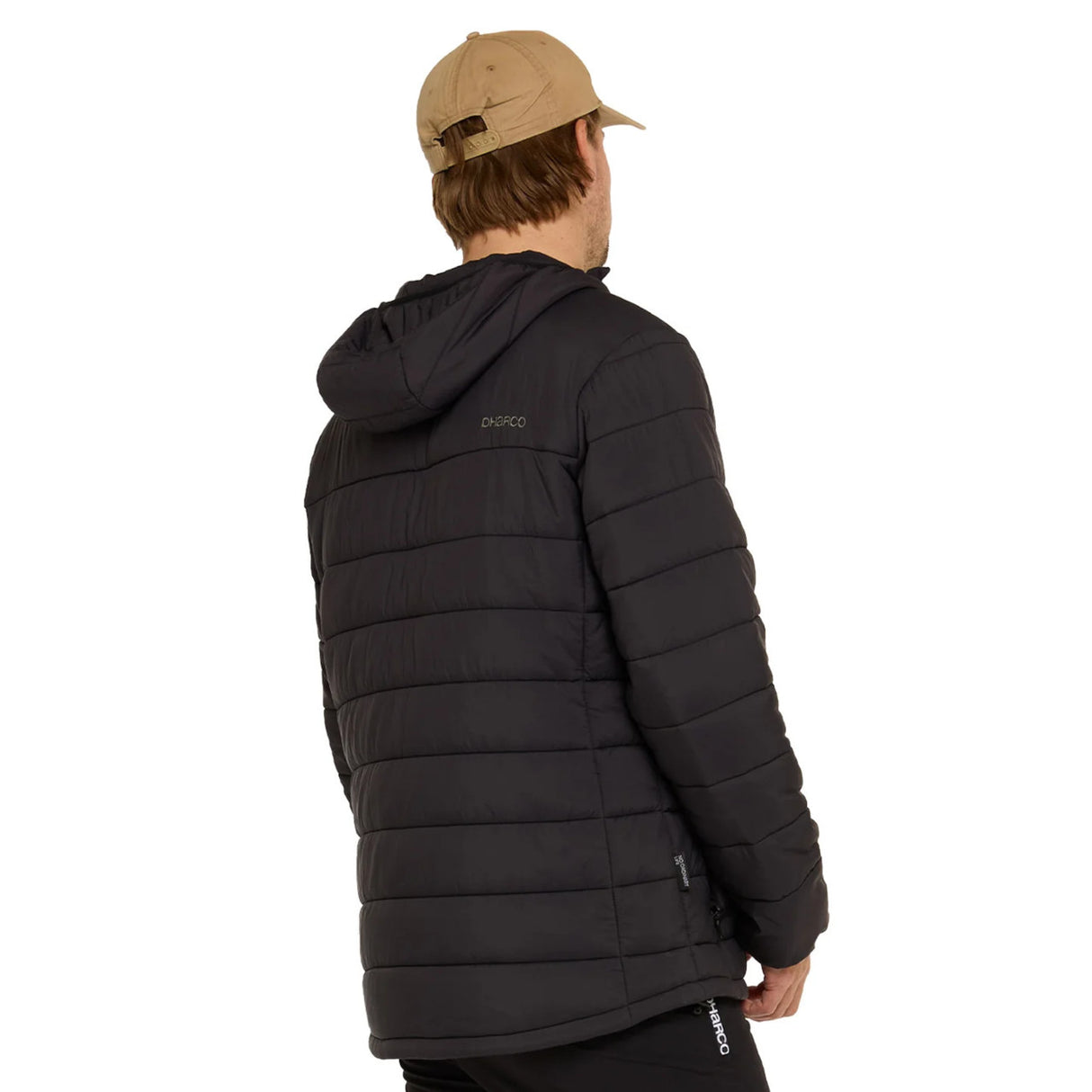 Dharco Mens Puffer Jackets | Black
