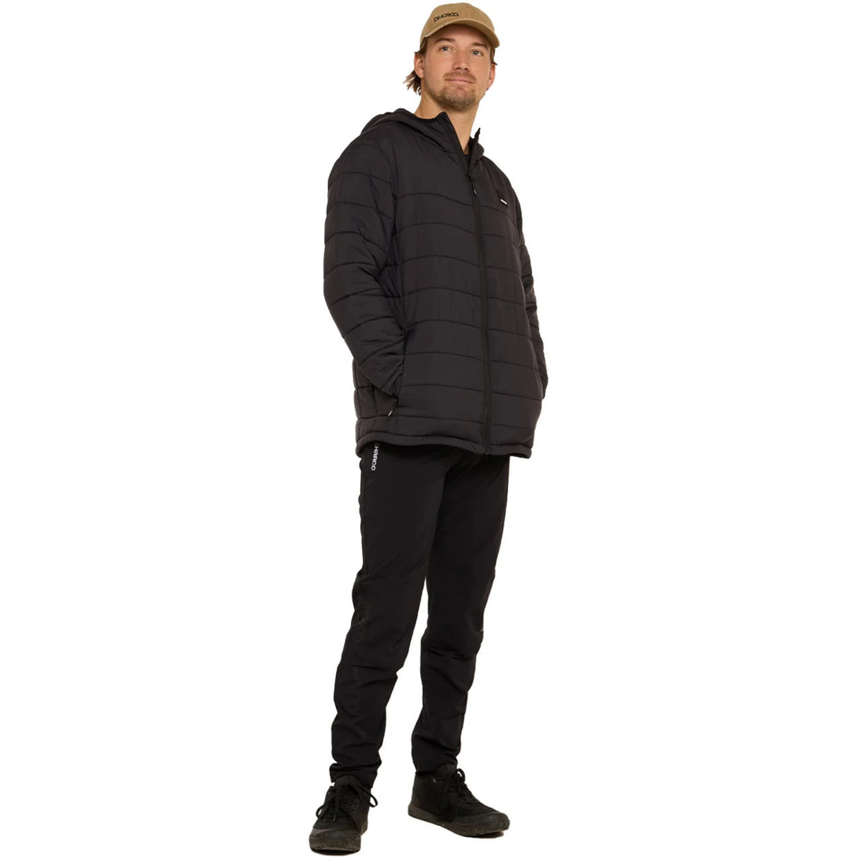 Dharco Mens Puffer Jackets | Black