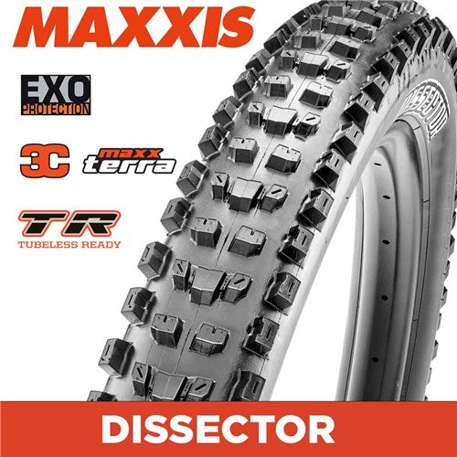 MAXXIS Dissector - 27.5 X 2.40 WT Folding EXO 3C MaxxTerra TR