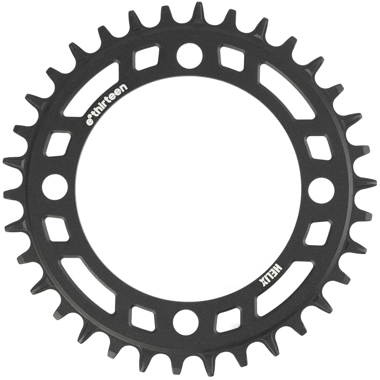E-thirteen Chainring - Helix E*spec - 104 Bcd - 34t - Black (cr5haa-101)