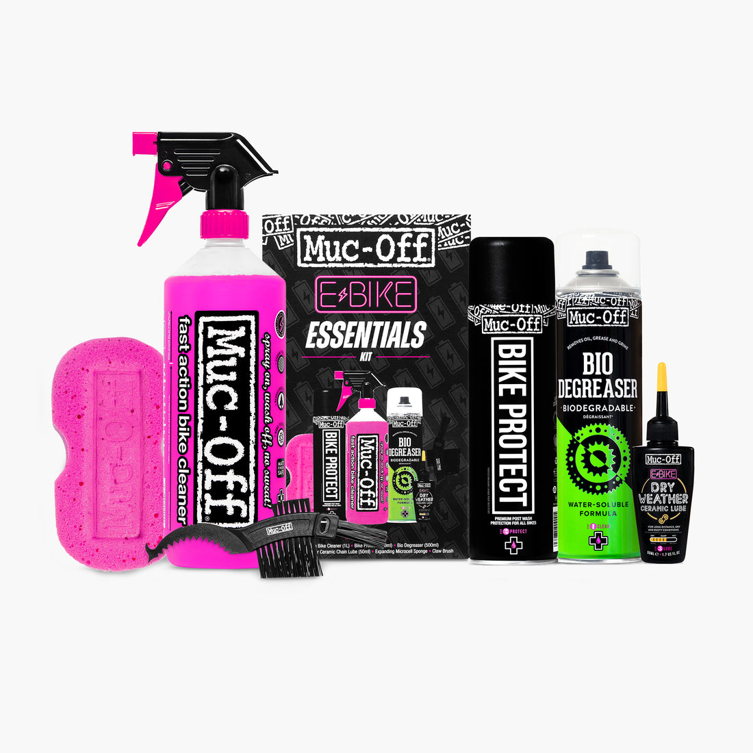 Muc-off E-bike Essentials Kit - 6 Products