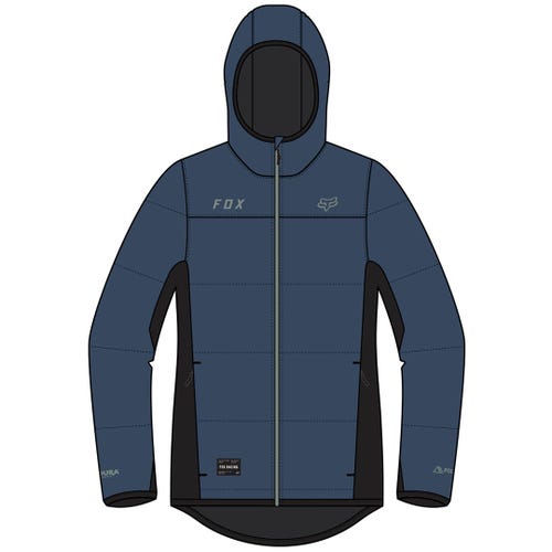 Fox Racing Jacket - Womens Ridgeway Insulated Jacket - Dark Indigo - XS