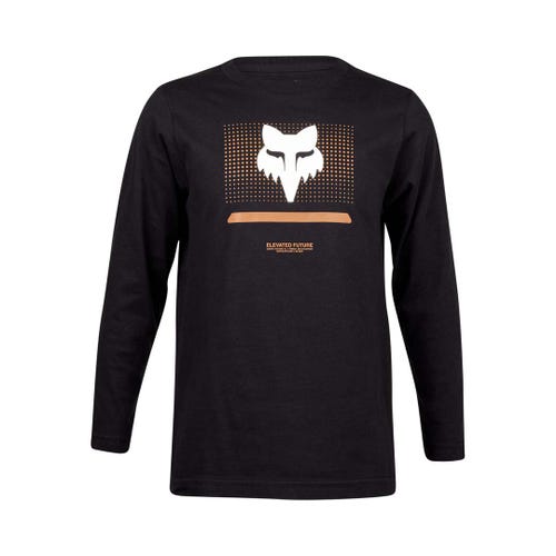 Fox Racing - T-shirt - Youth Optical Longsleeve Tee - Black - Xl