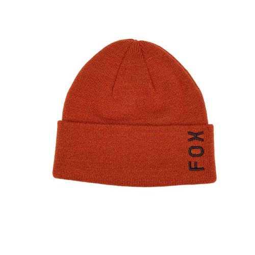 Fox Racing - Beanie - W Wordmark - Burnt Orange - One Size