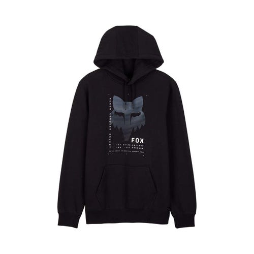 Fox Racing - Hoodie - Dispute Fleece - Black Hooded Long Sleeve Top - S