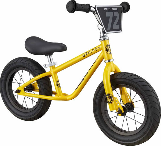Gt 2022 12" Performer Balance Bike - (yellow)