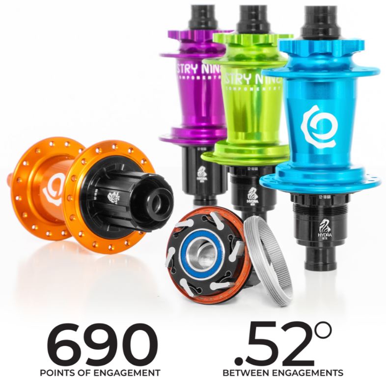 Industry Nine Hub - Hydra Classic Mtn Boost 12 X 148 6 Bolt With Xd Driver - Black