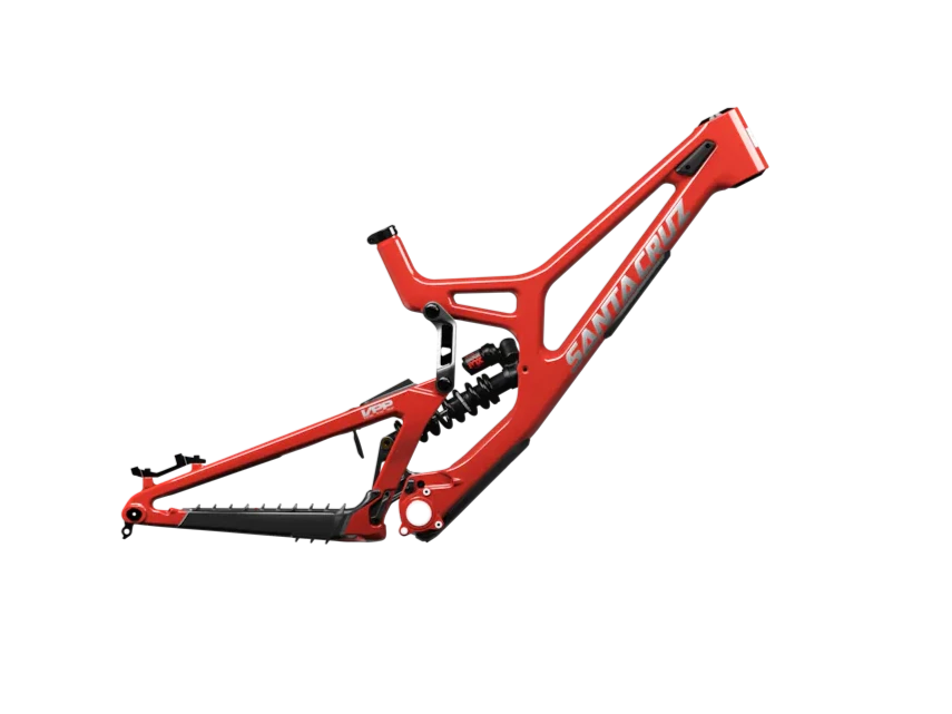 Santa Cruz 2025 V10 8 Cc Frameset Red