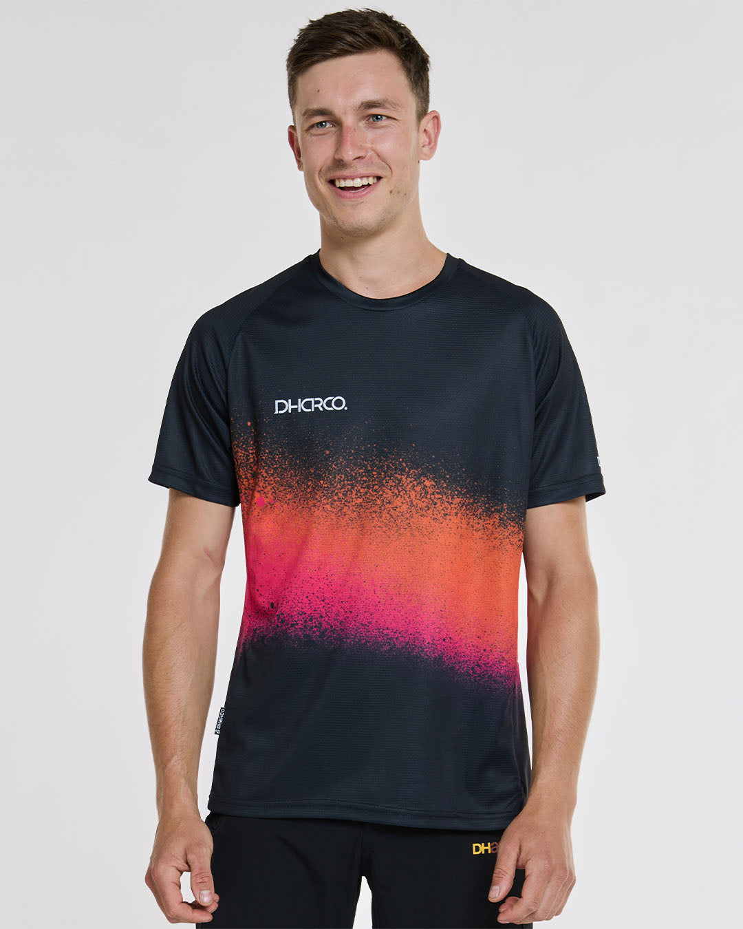 Dharco Mens Short Sleeve Jersey | Black Snake