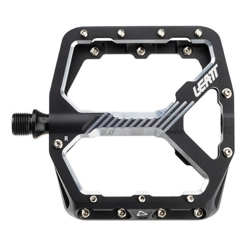 Leatt Pedal - All Mtn 6.0 - Flat - Narrow 100mm - Black