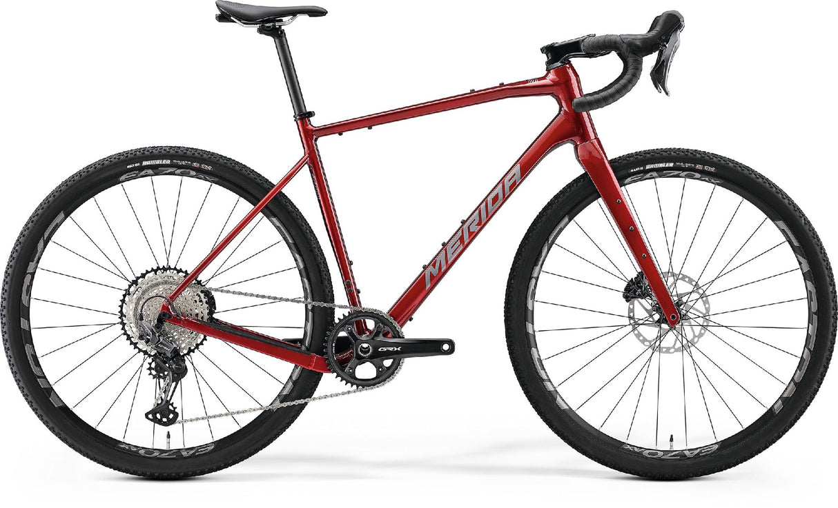 Merida 2024 Silex 700 - Dark Strawberry(grey/red) - Medium (existing)