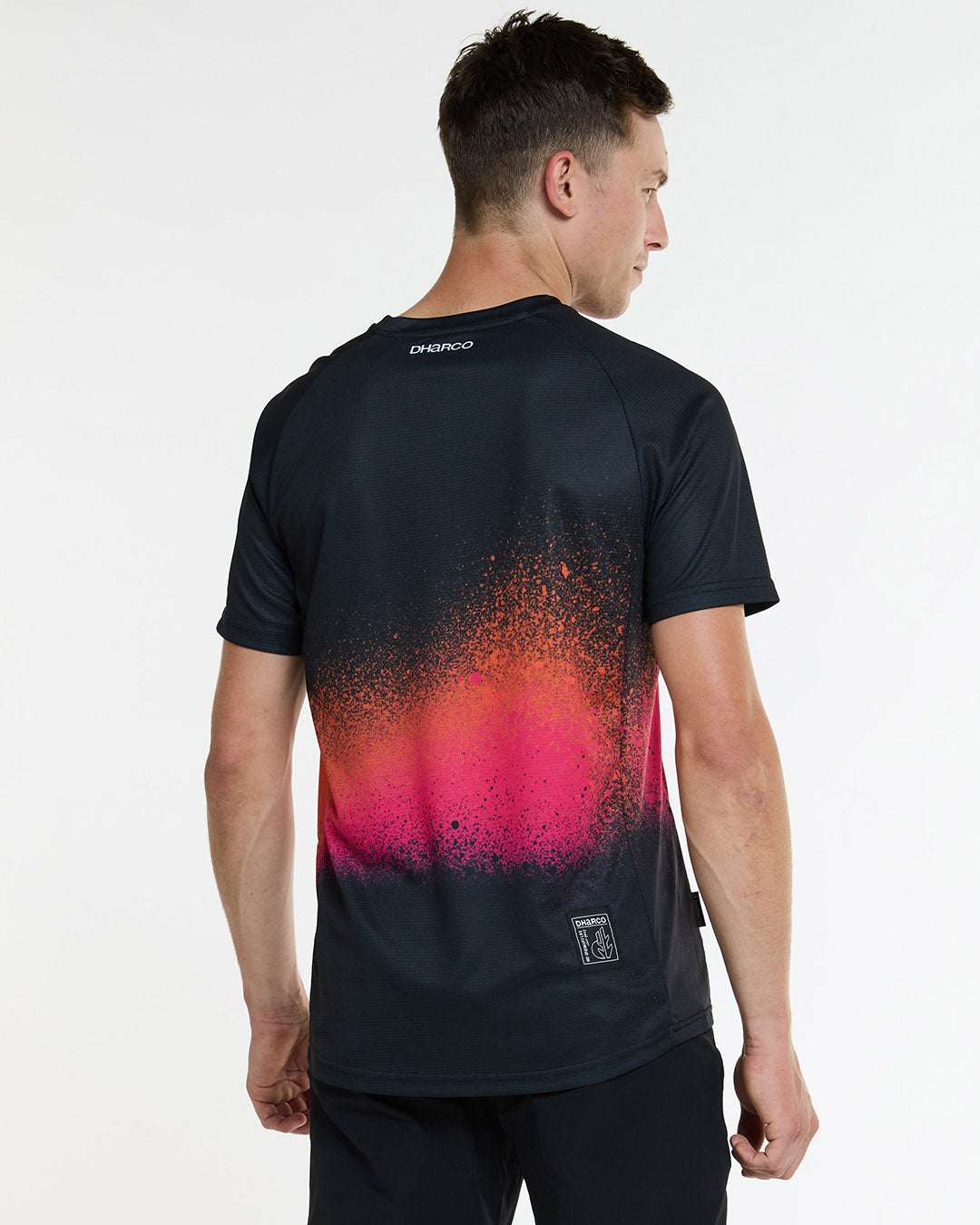 Dharco Mens Short Sleeve Jersey | Black Snake