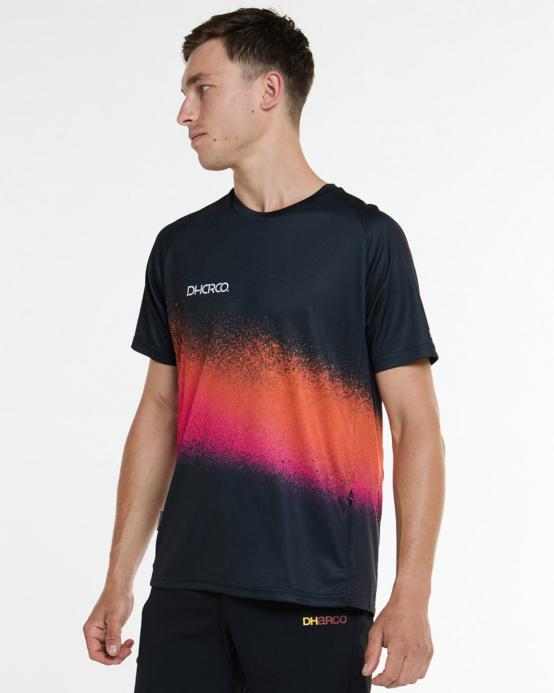 Dharco Mens Short Sleeve Jersey | Black Snake