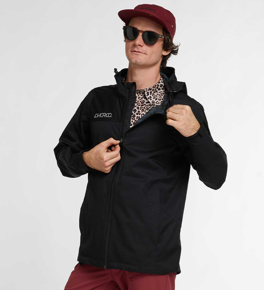 Dharco Mens Rain Jacket | Stealth
