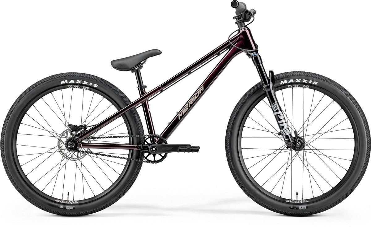 Merida Dirt 700 - Glossy Metallic Black / Smoked Silver