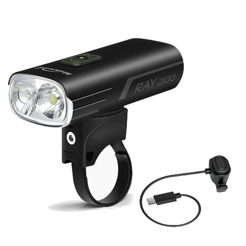Magicshine Front Light - Ray 2100 Usb Charge With Garmin Mount 