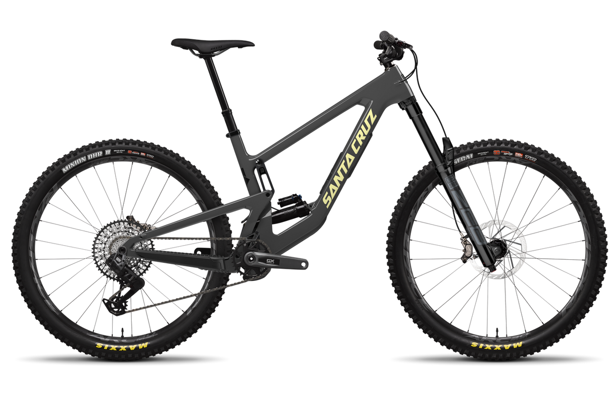 Santa Cruz 2024 Megatower 2 C Gx Axs-kit Rs Super Deluxe Coil - Gloss Carbon Grey - X-large