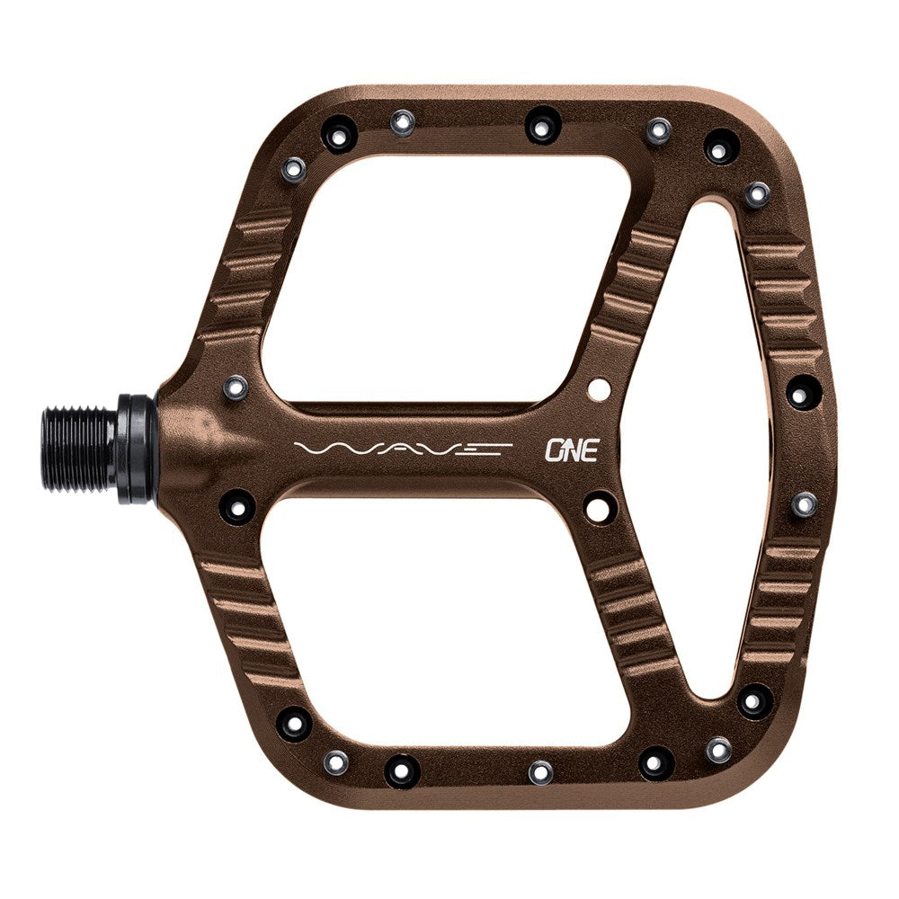 Oneup Components Pedals - Wave Alloy Flat