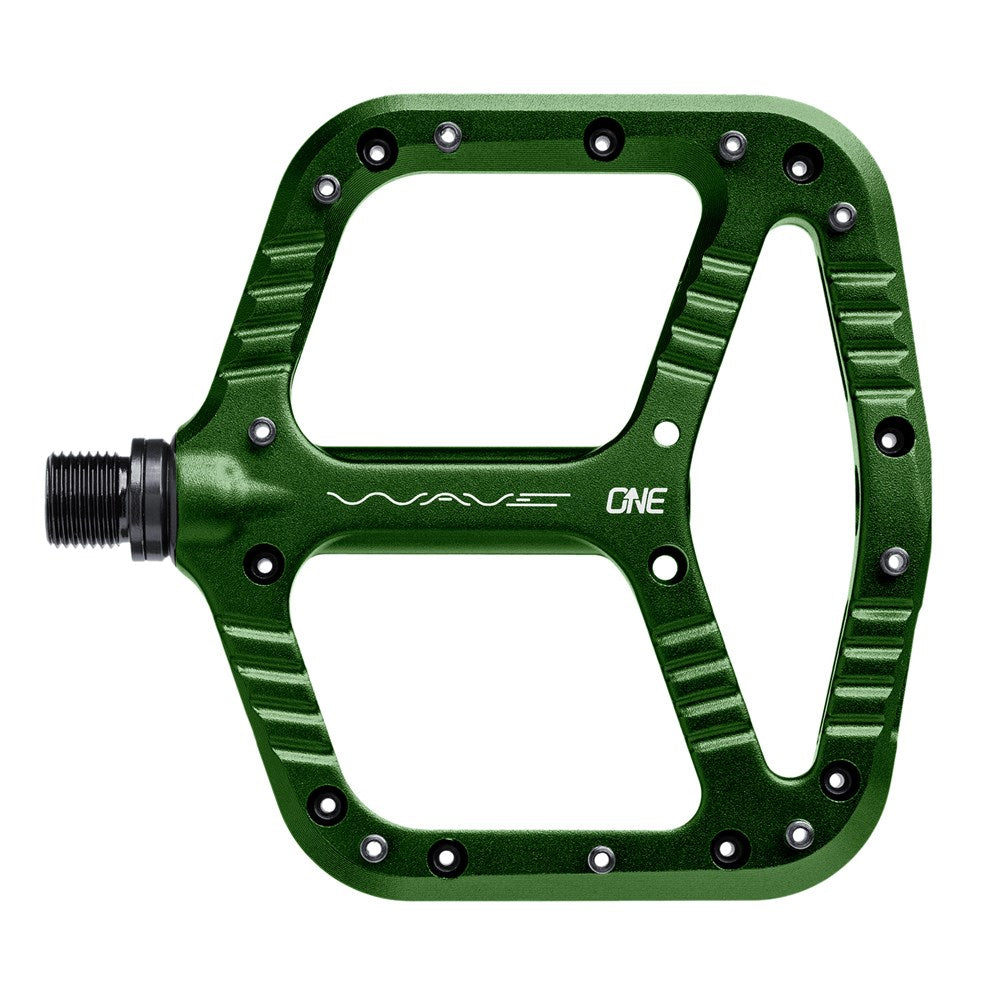 Oneup Components Pedals - Wave Alloy Flat