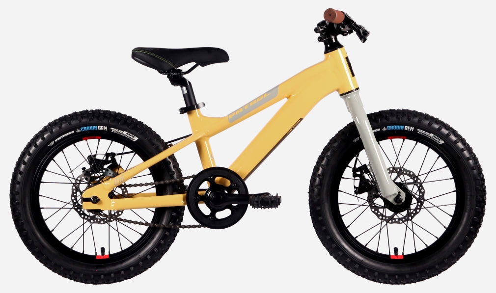 PATROL KIDS 016 - 16 KIDS MTB - LASER YELLOW / SILVER