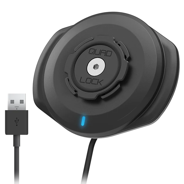 Quad Lock Usb Weatherproof Wireless Charging Head