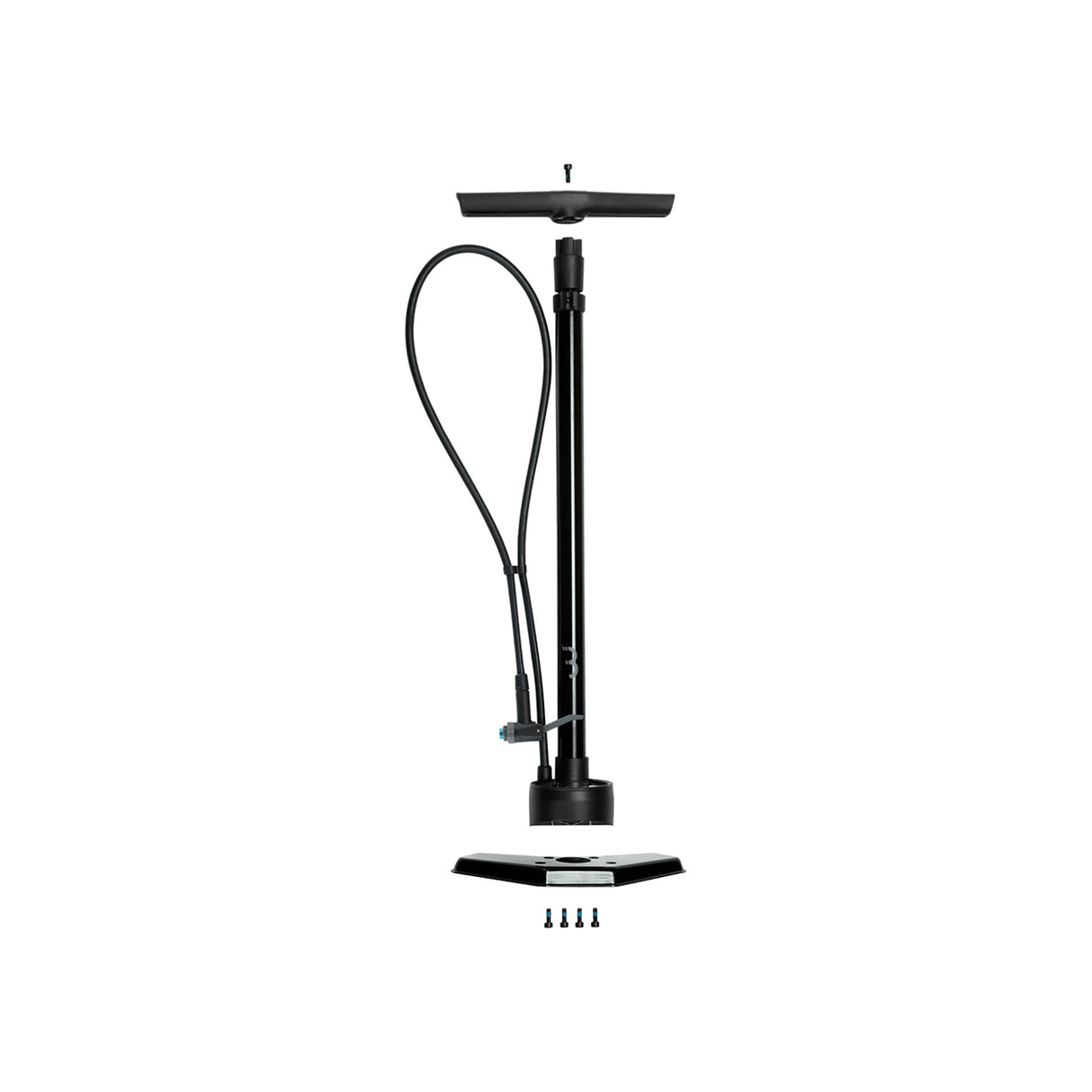 Bbb Floor Pump Bfp-41 Airswitch Hp/hv Switch Matte Black