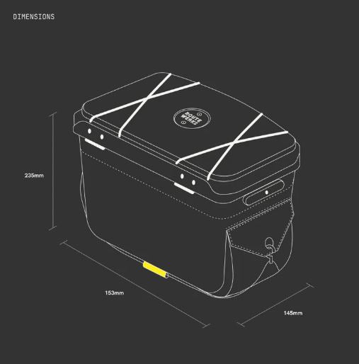 Route Werks Pack The Handlebar Bag - Black