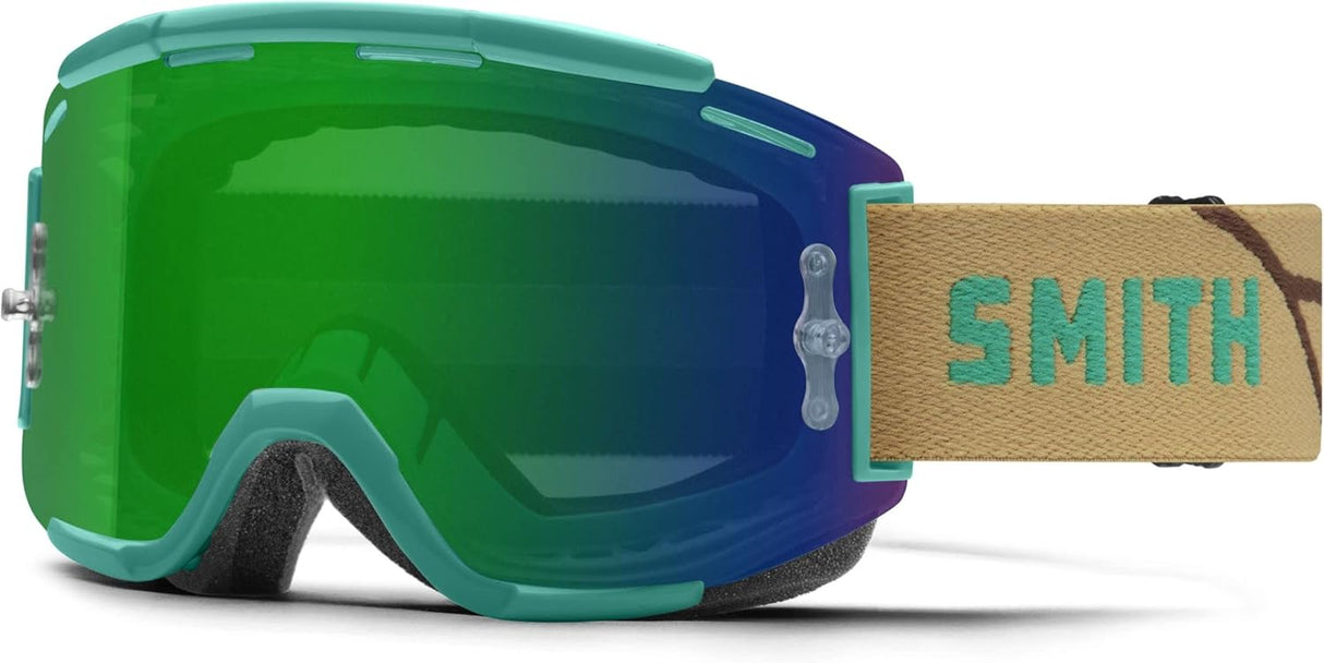 Smith Goggles - Squad Mtb - Artist Series Japlin - Chromapop Everyday Green Mirror Plus Bonus Clear