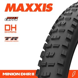 Maxxis Tyre Minion DHR II 27.5 X 2.50 New Maxxterra DH Tr 2x60tpi Fold E25