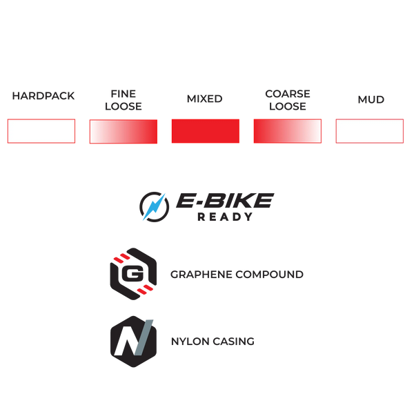 Vittoria Tyre T50 Mix Gravel Enduro 700 X 40 Brown / Black