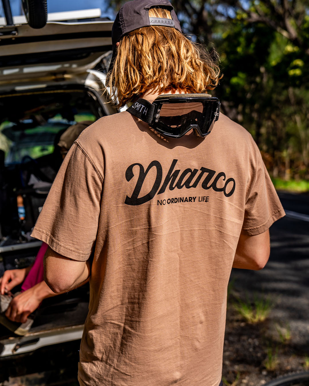 Dharco Mens Cotton Tee | Dust