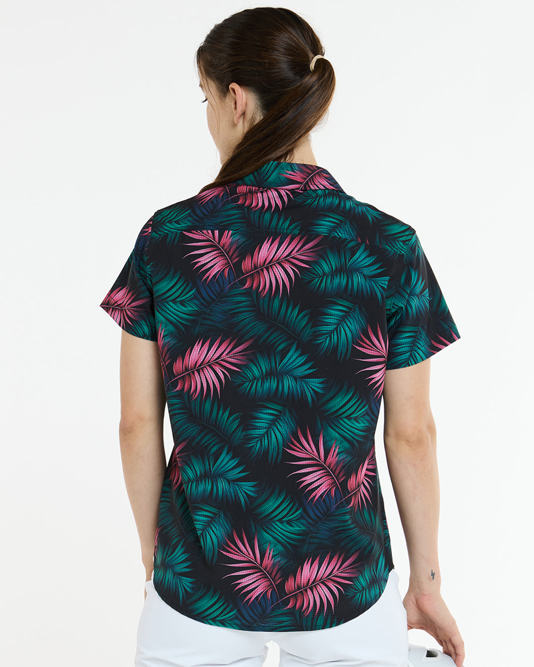 Dharco Womens Tech Party Shirt | Dark Fern