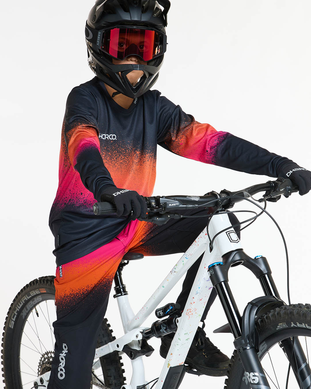Dharco Youth Gravity Jersey | Black Snake